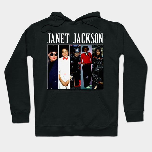 Janet Jackson Vintage Tour Concert Hoodie by Evergreen Daily